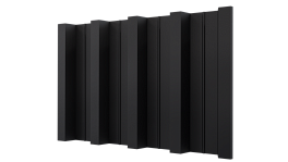 Профнастил Н60 930/860x0,5 мм, V-MATT RAL 9005