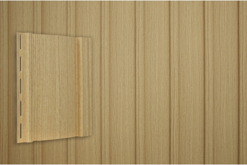 Виниловый сайдинг Grand Line Вертикальный, Design Tundra клен