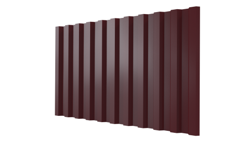 Профнастил НС21 1065/1010x0,3 мм, Полиэстер RAL 3005