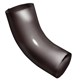 Колено трубы 60⁰, RAL 8017