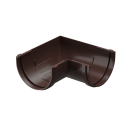 Угловой элемент желоба 90°, RAL 8019