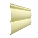 Виниловый сайдинг Döcke Блок-Хаус, лимон