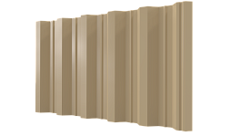 Профнастил НС44 1050/1000x0,45 мм, Полиэстер RAL 1014