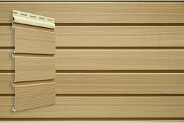 Виниловый сайдинг Grand Line Архитектурный планкен, Design Tundra клен