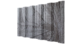 Профнастил НС35 1055/1000x0,45 мм, Printech Светлое дерево