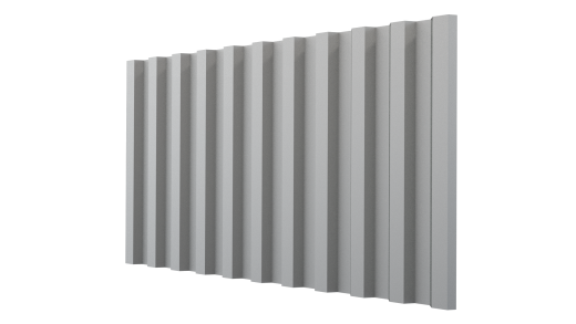 Профнастил НС21 1065/1010x0,3 мм, Оцинкованный