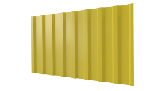 Профнастил НС18 1150/1100x0,5 мм, Полиэстер RAL 1018