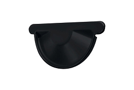 Заглушка желоба, RAL 9005/9005