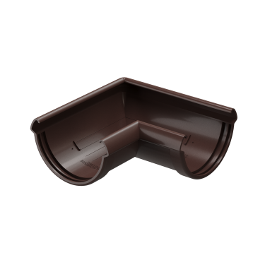 Угловой элемент желоба 90°, RAL 8019