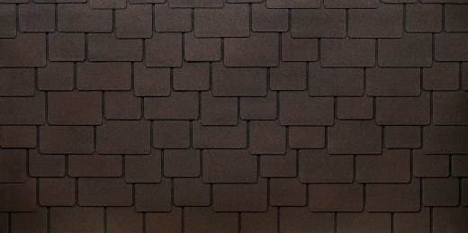 Гибкая черепица Döcke Lux Саппоро, Зрелый Каштан