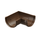 Угловой элемент желоба универсальный 90°, RAL 8017