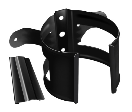 Кронштейн трубы на дерево, RAL 9005