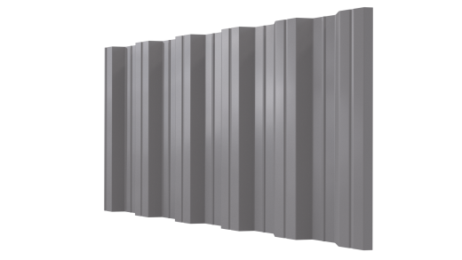 Профнастил НС35 1055/1000x0,7 мм, Полиэстер RAL 7004