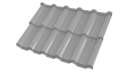 Металлочерепица Энигма 1171/1100x0,5 мм, Полиэстер 9006