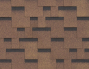 Однослойная черепица Технониколь SHINGLAS, коллекция Комфорт, Граунд