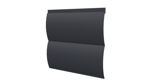 Сайдинг Блок хаус MATT 0,45 мм, RAL 7024