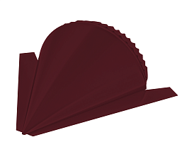 Заглушка конька круглого конусная R110 MATT