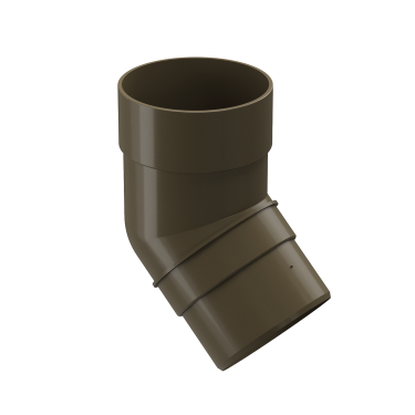 Колено 45°, RAL 8017