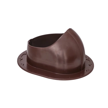 Проходной элемент для фальцевой и готовой кровли, серия Static, коричневый