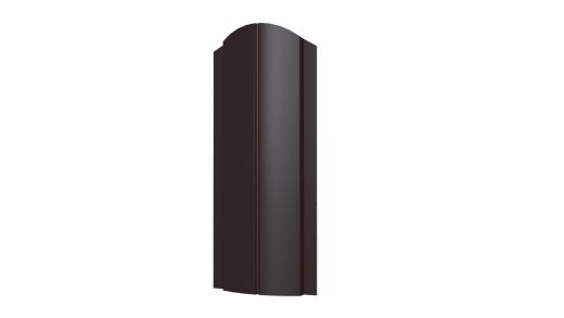 Металлический штакетник Европланка Полиэстер 0,45 мм, RAL 8017/8017