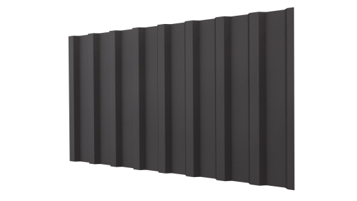 Профнастил НС18 1150/1100x0,45 мм, MATT RAL 8019