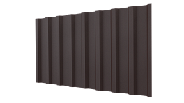 Профнастил НС18 1150/1100x0,45 мм, MATT RAL 8017