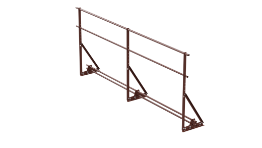 Ограждения кровельные Бюджет 1200 мм