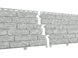 Сайдинг Stone-House Кварцит, светло-серый