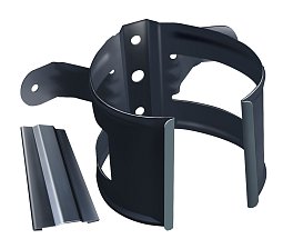Кронштейн трубы на дерево, RAL 7024