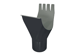 Воронка желоба, RAL 7024/7024