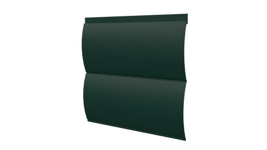 Сайдинг Блок хаус MATT 0,45 мм, RAL 6005