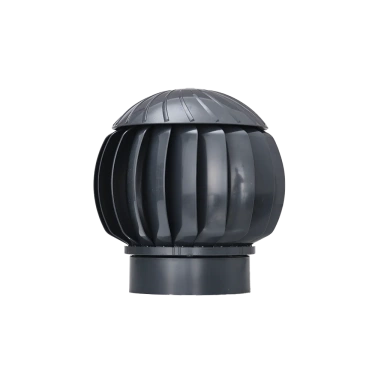 Ротационная вентиляционная турбина Ø160, серия Twister, графит