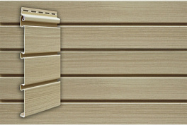 Виниловый сайдинг Grand Line Архитектурный планкен, Design Tundra ясень