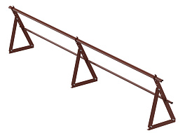 Ограждения кровельные VEGA Lite 900 мм, 3005