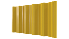 Профнастил НС44 1050/1000x0,45 мм, Полиэстер RAL 1018