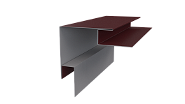 Планка угла наружного сложная 75x75x2000 мм, MATT