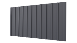 Профнастил С10 1170/1100x0,35 мм, MATT RAL 7024