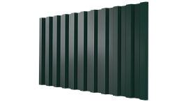 Профнастил НС21 1065/1010x0,3 мм, Полиэстер RAL 6005