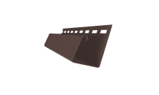 Профиль J универсальный ЯФАСАД, темный дуб