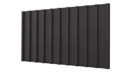 Профнастил С16 1050/1000x0,35 мм, MATT RAL 8019