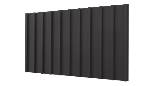 Профнастил С16 1050/1000x0,5 мм, V-MATT RAL 8019