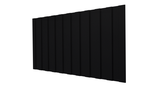 Профнастил С8 1200/1150x0,45 мм, V-MATT RAL 9005