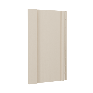 Виниловый сайдинг Döcke Вертикальный, сливки