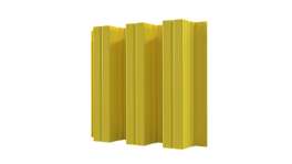 Профнастил Н114 670/620x0,5 мм, Полиэстер RAL 1018