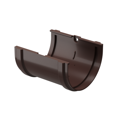 Соединитель желобов, RAL 8019