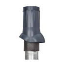 Вентиляционный выход изолированный Ø125/160, серия Static, графит
