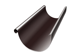 Желоб полукруглый 3 м, RAL 8017