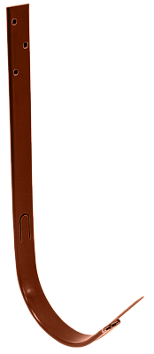 Крюк длинный, RAL 8004