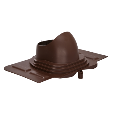 Проходной элемент для кровли Universal, серия Static, коричневый
