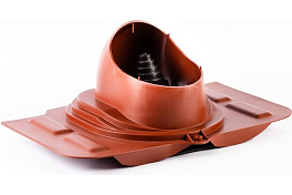 Проходной элемент для кровли Universal, серия Static, красный